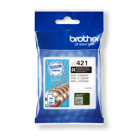 ORIGINAL Brother Cartuccia d'inchiostro nero LC421BK LC-421BK ~200 Seiten