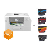 ORIGINAL Brother stampante Bianco MFC-J4540DWXL MFCJ4540DWXLRE1 Brother MFC-J4540DWXL, getto d'inchiostro, stampa a colori, 4800