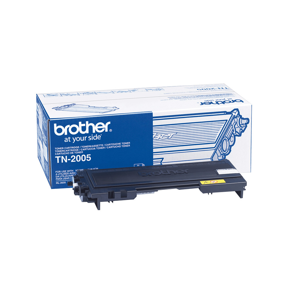 ORIGINAL Brother toner nero TN-2005 TN2005 ~1500 Seiten