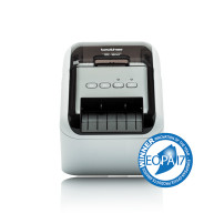 ORIGINAL Brother stampante nero / Grigio QL-800 QL800ZG1
