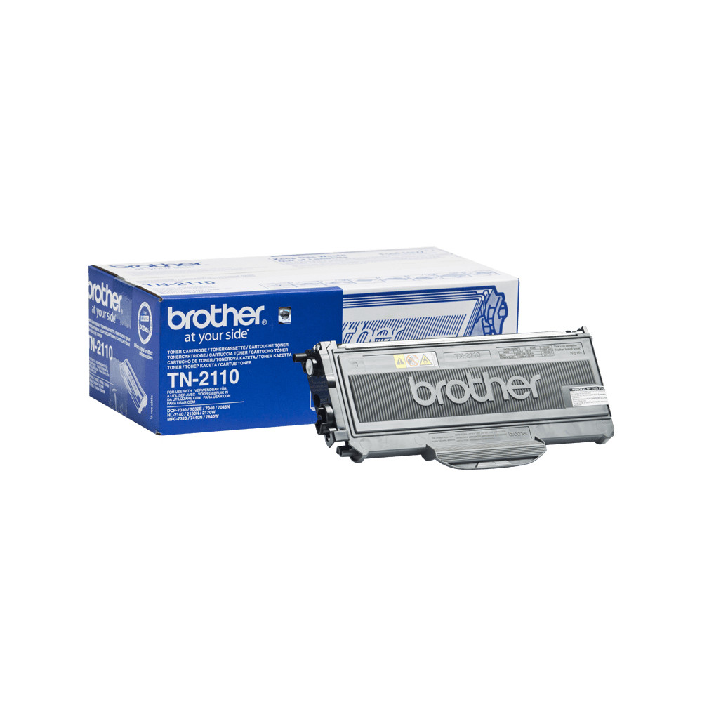 ORIGINAL Brother toner nero TN-2110 TN2110 ~1500 Seiten