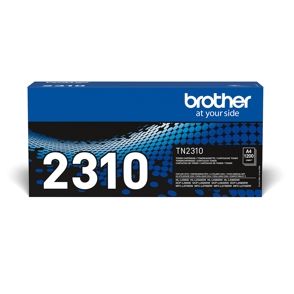 ORIGINAL Brother toner nero TN-2310 2310 ~1200 Seiten