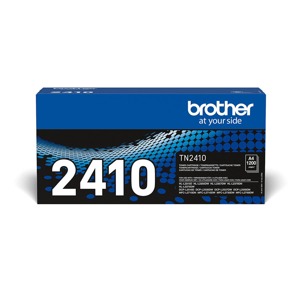 ORIGINAL Brother toner nero TN-2410 2410 ~1200 Seiten