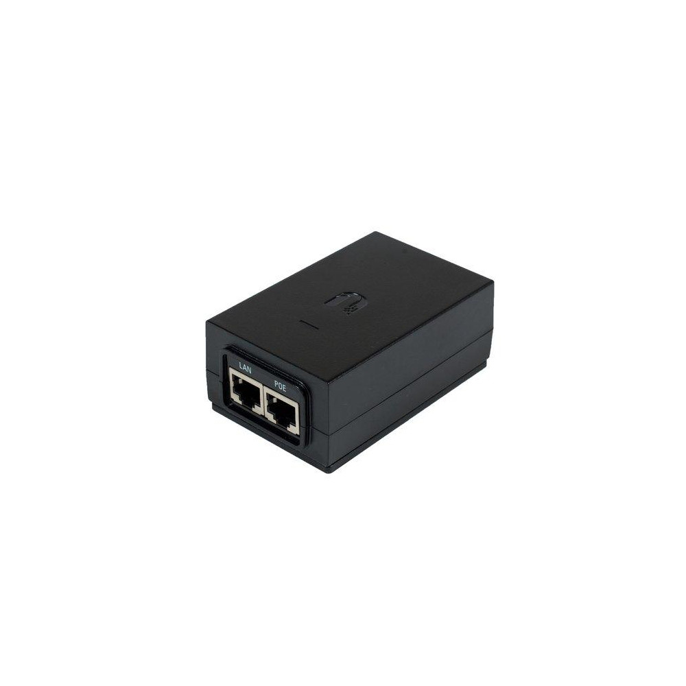 ADATTATORE POE INJECTOR UBIQUITI POE-48-24W 48V/0,5A (24W), cavo alimentazione incluso(EU)