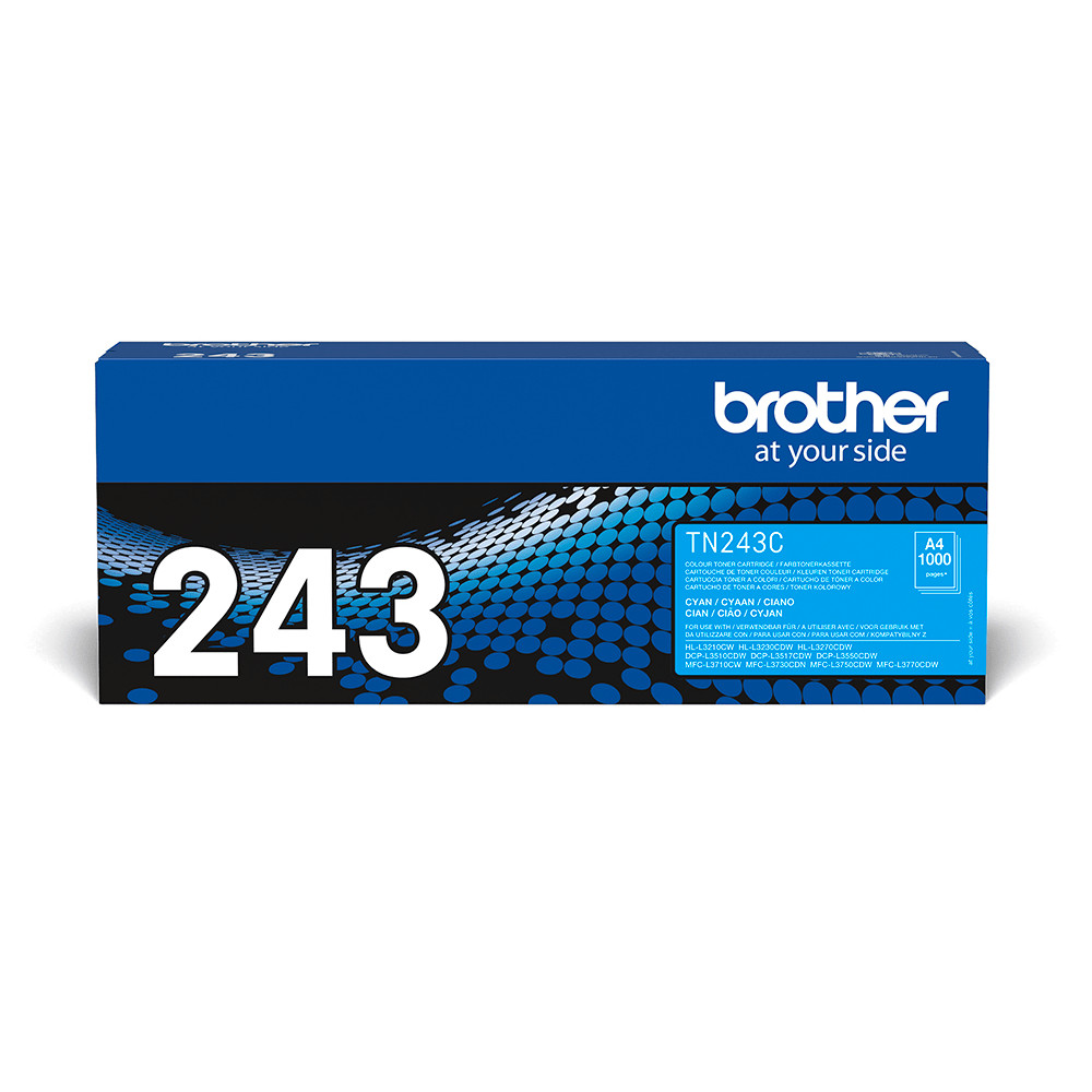 ORIGINAL Brother toner ciano TN-243C 243 ~1000 Seiten