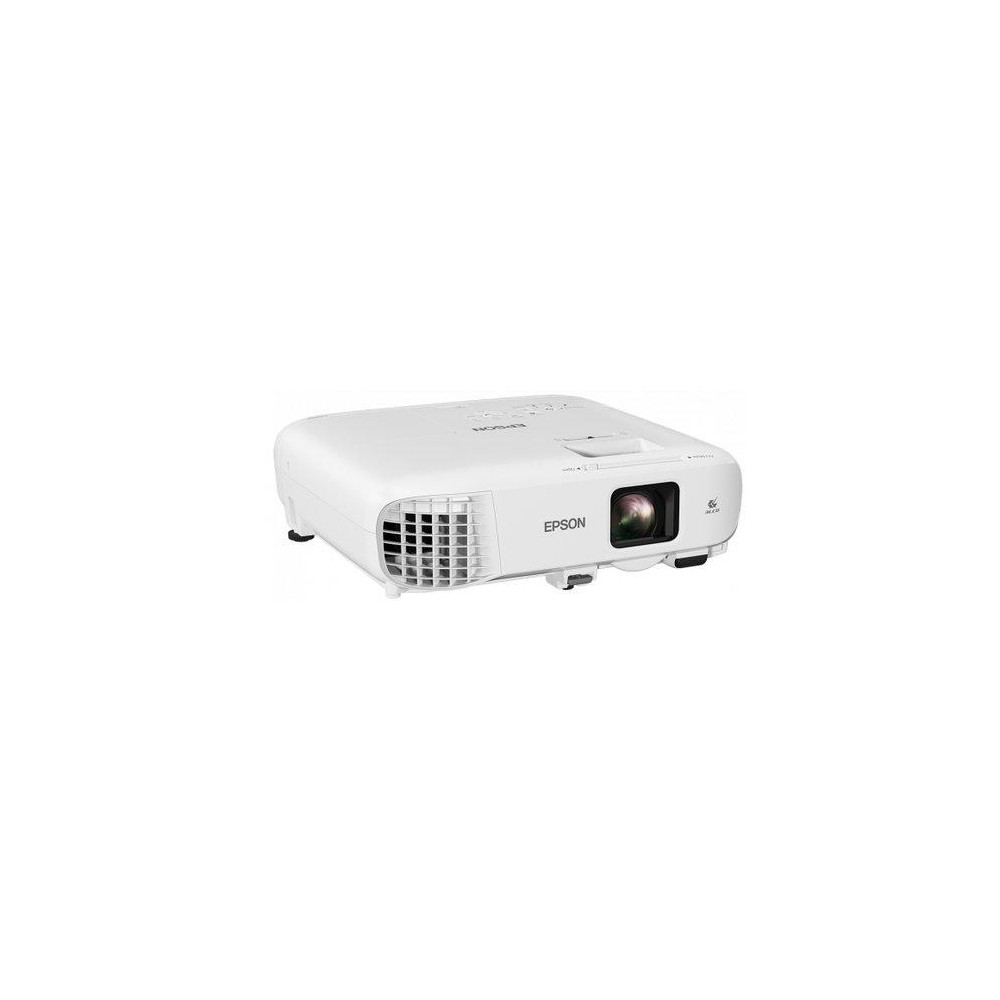 VIDEOPROIETTORE EPSON EB-E20 3LCD XGA 3.400/15.000:1 Lampada fino a 10.000h VGA HDMI USB 2,7kg Altoparlante 5W Telecomando cavo