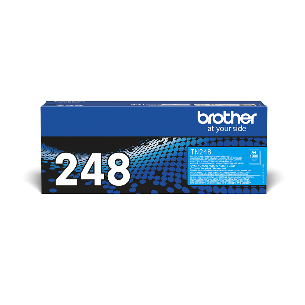 ORIGINAL Brother toner ciano TN-248C 248 ~1000 Seiten