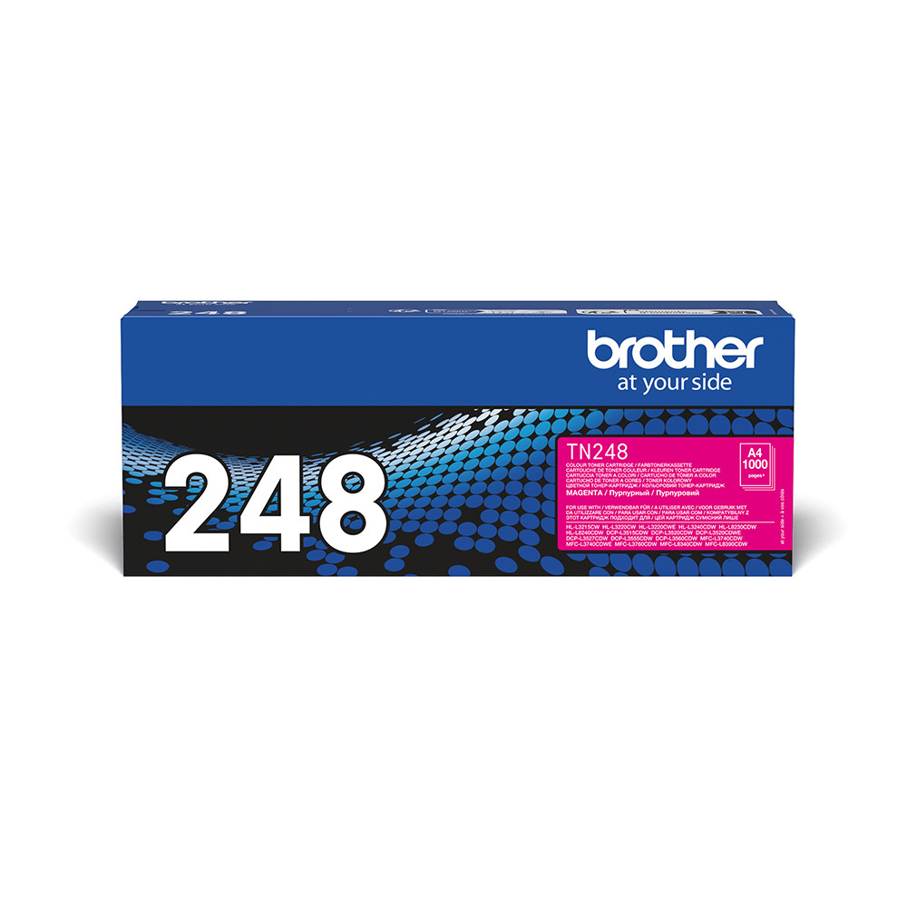 ORIGINAL Brother toner magenta TN-248M 248 ~1000 Seiten