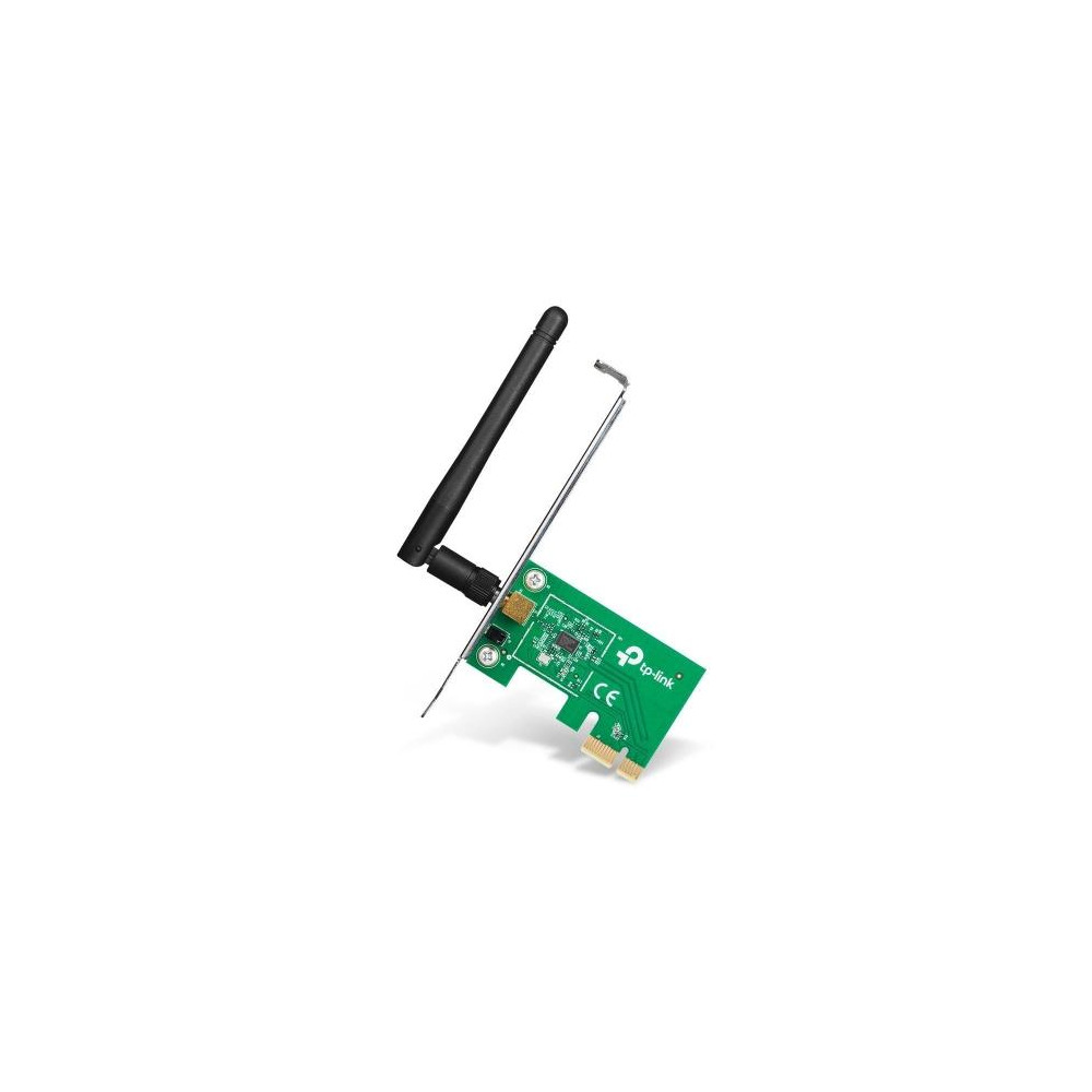 SCHEDA WIRELESS TP-LINK TL-WN781ND PCI EXPRESS 150M Atheros, 1T1R, 2.4GHz 802.11n/g/b, 1ANTENNA STACCABILE DA 2dBi
