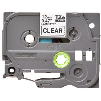ORIGINAL Brother Nastro Nero su trasparente TZe-131 TZ-131 12 mm x 8 m, laminato