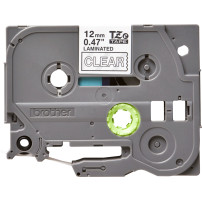 ORIGINAL Brother Nastro Bianco su trasparente TZe-135 TZe-135 12 mm x 8 m, laminato