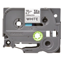ORIGINAL Brother Nastro Nero su bianco TZe-241 TZ-241 18 mm x 8 m, laminato