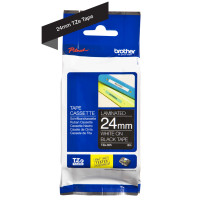 ORIGINAL Brother Nastro Bianco su nero TZe-355 TZ-355 24 mm x 8 m, laminato