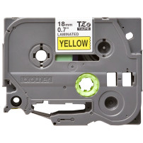 ORIGINAL Brother Nastro Nero su giallo TZe-641 TZ-641 18 mm x 8 m, laminato