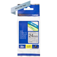 ORIGINAL Brother Nastro Nero su argento TZe-M951 TZ-M951 24 mm x 8 m, laminato