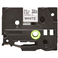 ORIGINAL Brother Nastro Nero su bianco TZe-FX251 TZ-FX251 24 mm x 8 m, laminato