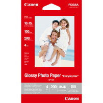ORIGINAL Canon Carta Bianco 0775B003 GP-501 carta fotografica, 10 x 15 cm, 210 g/mÂ², 100 pagine, glossy