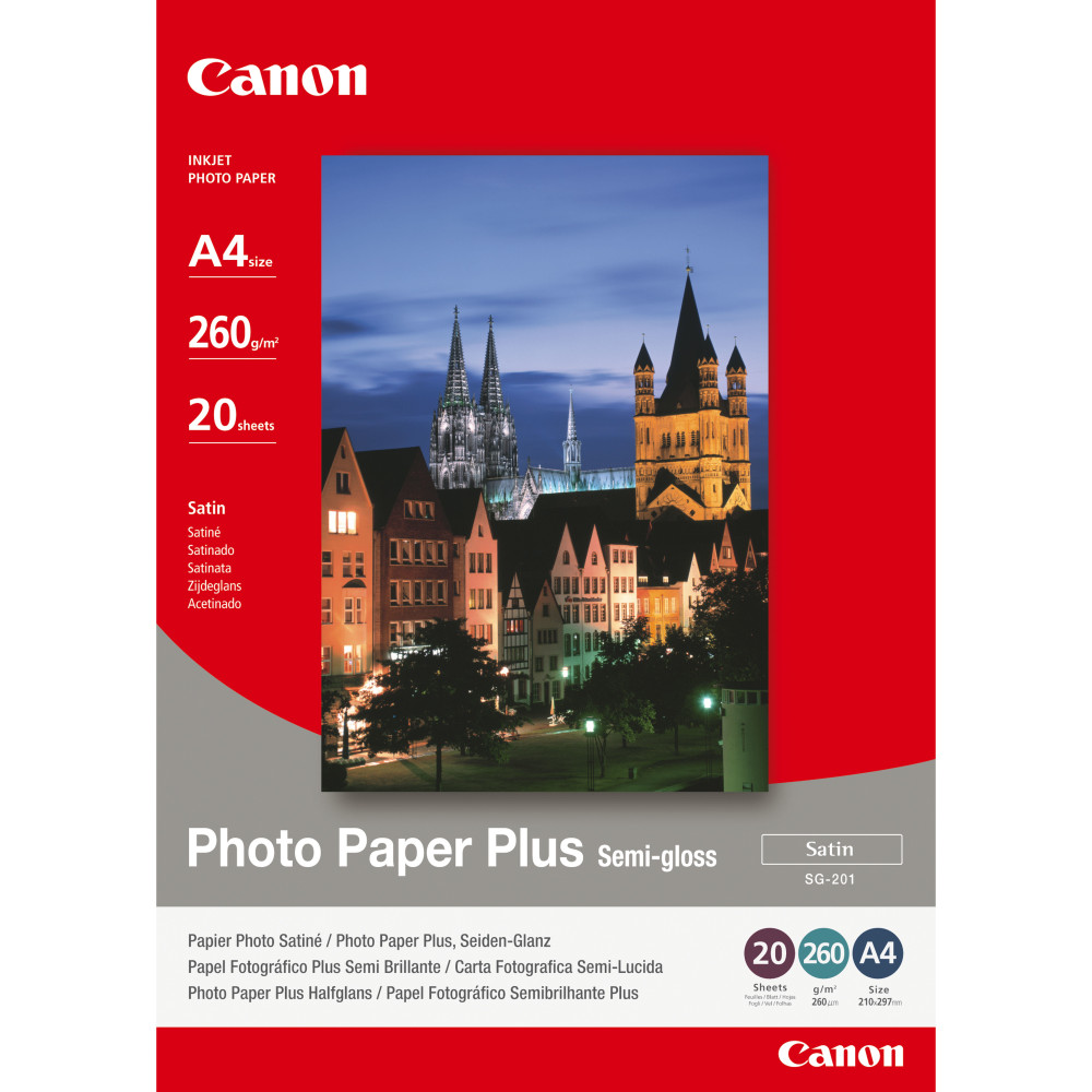 ORIGINAL Canon Carta Bianco 1686B021 SG-201 ORIGINAL Canon Carta Bianco 1686B021 SG-201