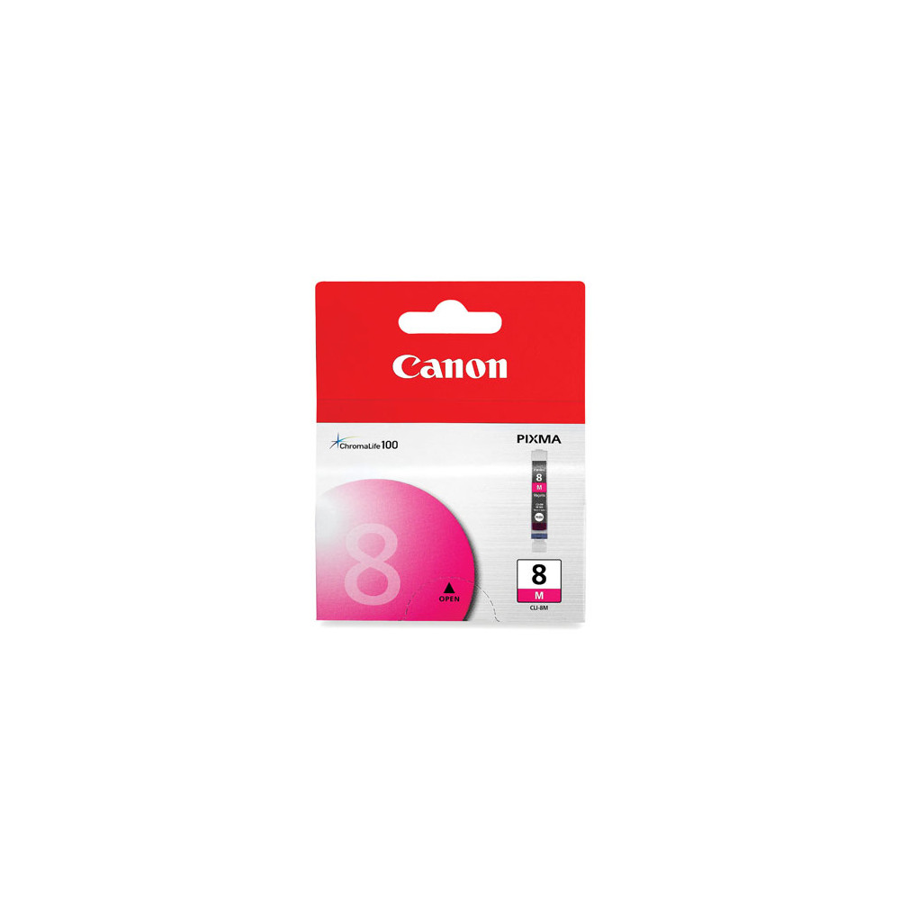 ORIGINAL Canon Cartuccia d'inchiostro magenta CLI-8m 0622B001 ~900 Seiten 13ml