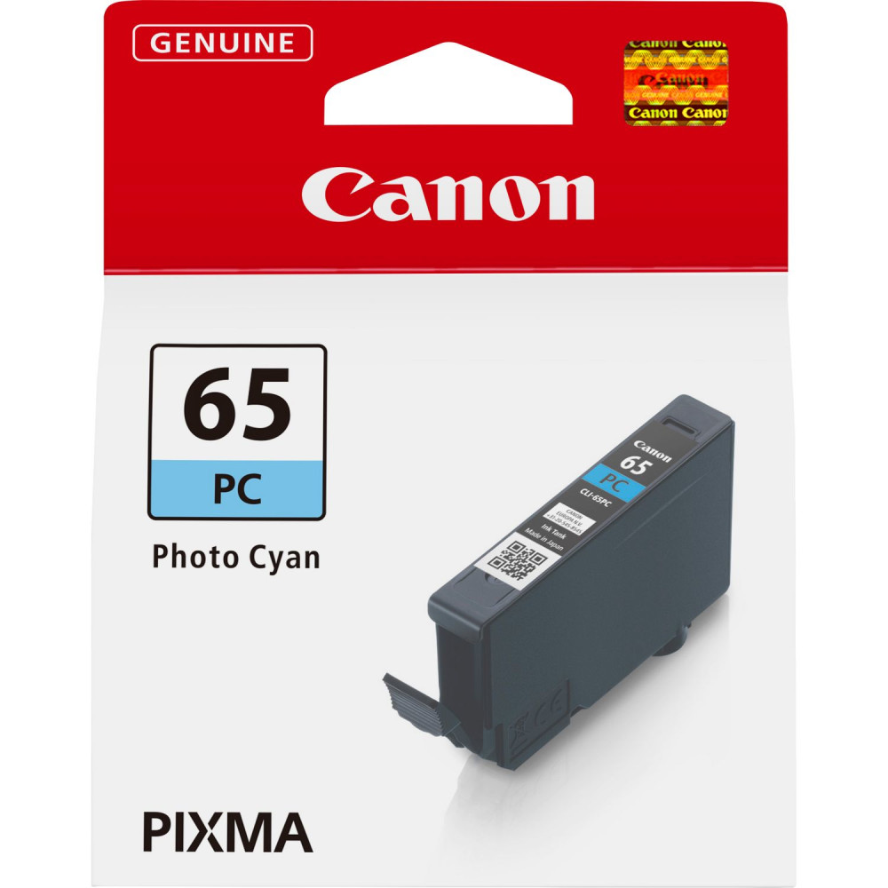 ORIGINAL Canon Cartuccia d'inchiostro cyanfoto CLI-65pc 4220C001 ~275 Seiten 12,6ml