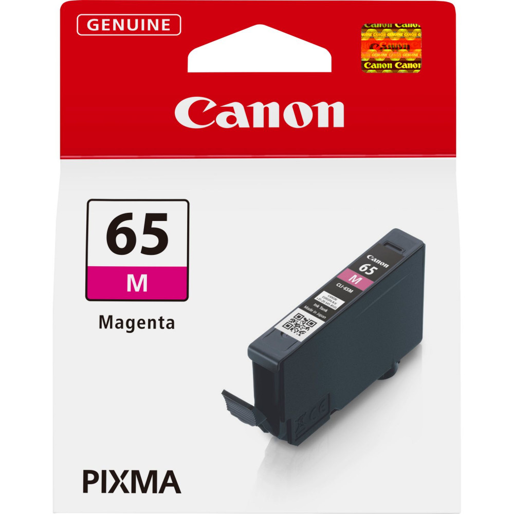 ORIGINAL Canon Cartuccia d'inchiostro magenta CLI-65m 4217C001 ~610 Seiten 12,6ml