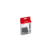 ORIGINAL Canon Cartuccia d'inchiostro Grigio PGI-29dgy 4870B001 ~670 Seiten 36ml per circa 710 foto (Formato 10 x 15 cm)