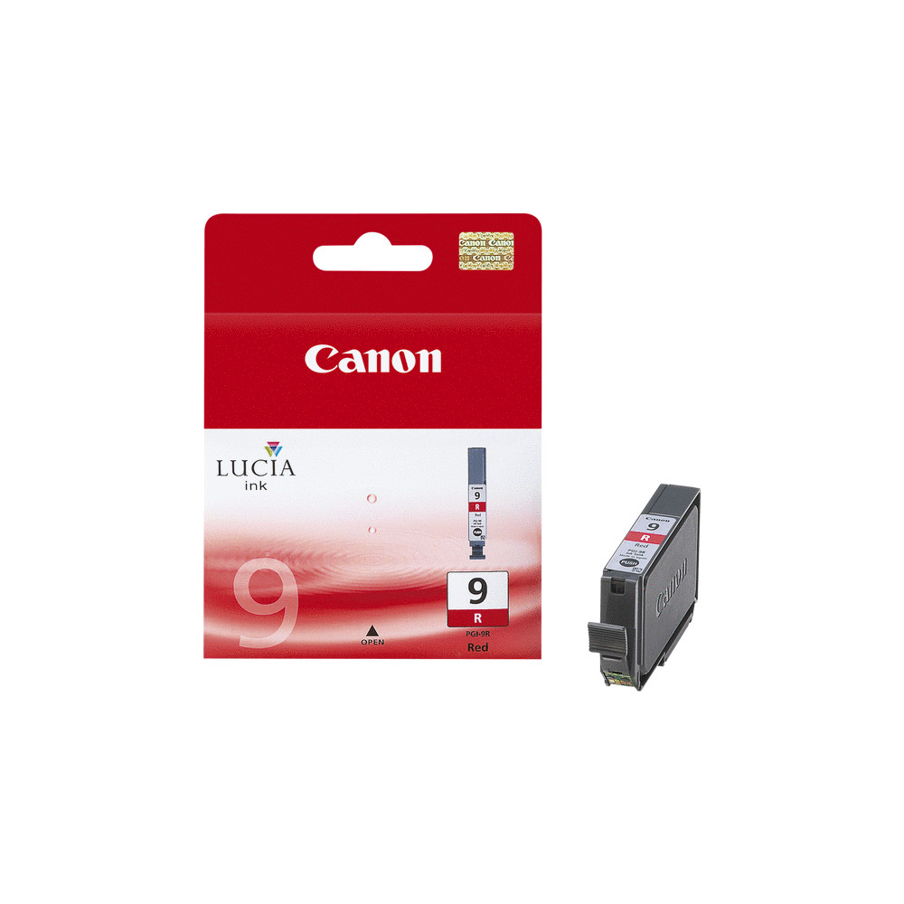 ORIGINAL Canon Cartuccia d'inchiostro Rosso PGI-9r 1040B001 ~930 Seiten 14ml