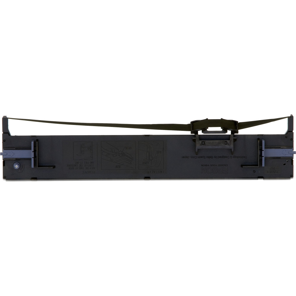 ORIGINAL Epson Nastro colorato nero C13S015610 LQ-690 nastro in tessuto, 10 milioni cifre