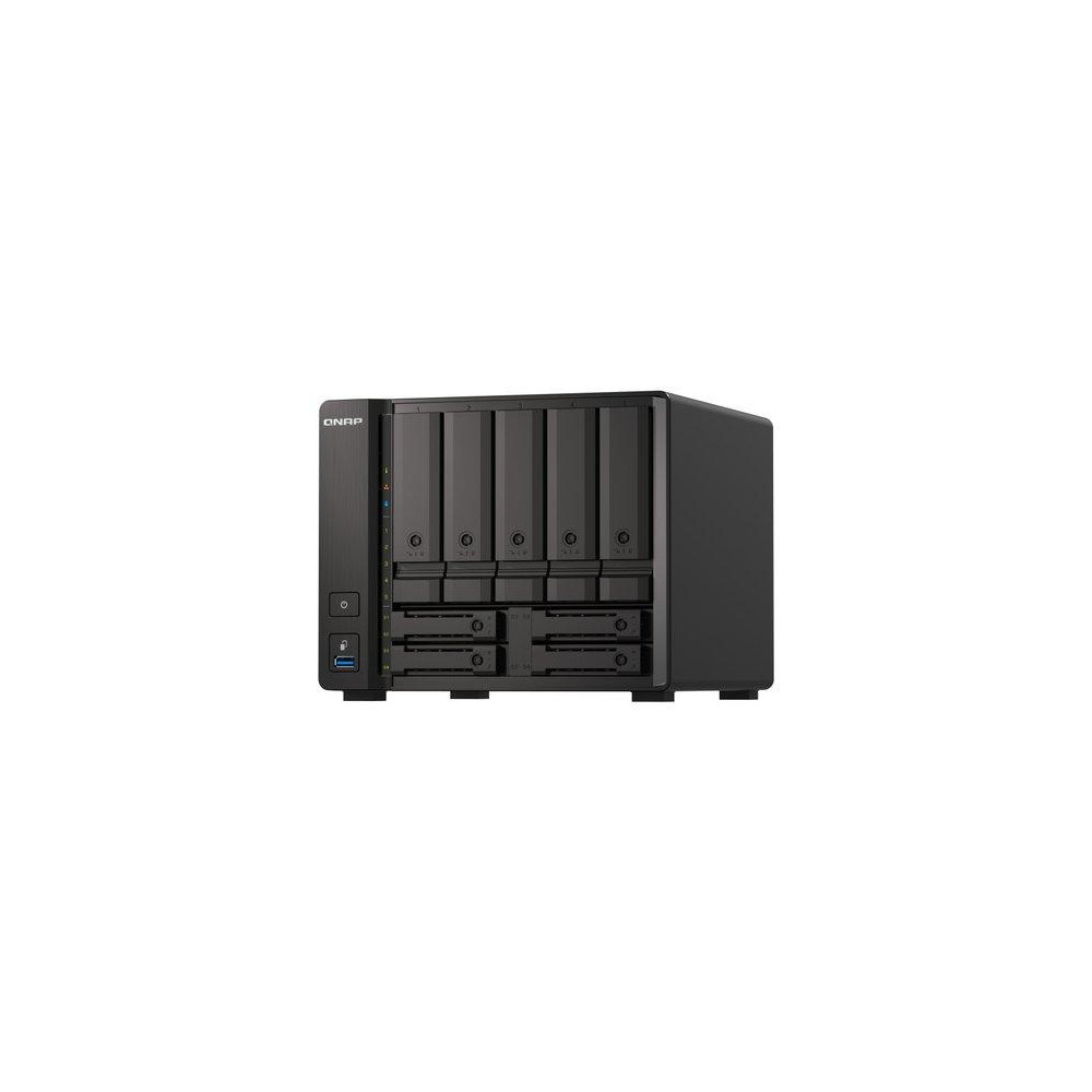 NAS TOWER QNAP HERO TS-h973AX-8G 9HD 7X3,5"/2,5" + 2xU.2 NVMe 2Px2.5GbE + 1Px10BaseT RAM 8GB AMD Ryzen V1000 series V1500B 4C/8T