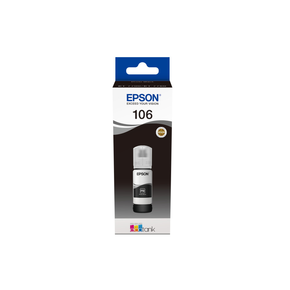 ORIGINAL Epson Cartuccia d'inchiostro Nero (Foto) C13T00R140 106 ~5000 Seiten 70ml