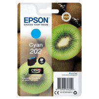 ORIGINAL Epson Cartuccia d'inchiostro ciano C13T02F24010 202 ~300 Seiten 4,1ml