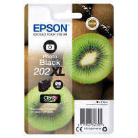 ORIGINAL Epson Cartuccia d'inchiostro Nero (Foto) C13T02H14010 202XL ~800 Seiten 7,9ml