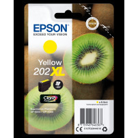 ORIGINAL Epson Cartuccia d'inchiostro giallo C13T02H44010 202XL ~650 Seiten 8,5ml