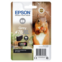ORIGINAL Epson Cartuccia d'inchiostro Grigio C13T04F64010 478XL ~830 Seiten 11,2ml