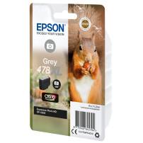 ORIGINAL Epson Cartuccia d'inchiostro Grigio C13T04F64010 478XL ~830 Seiten 11,2ml