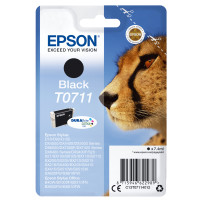 ORIGINAL Epson Cartuccia d'inchiostro nero C13T07114012 T0711 ~245 Seiten 7,4ml