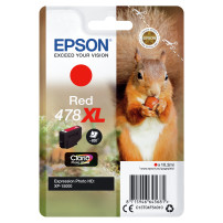 ORIGINAL Epson Cartuccia d'inchiostro Rosso C13T04F54010 478XL ~830 Seiten 10,2ml