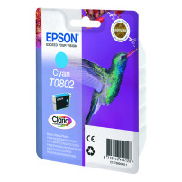 ORIGINAL Epson Cartuccia d'inchiostro ciano C13T08024011 T0802 ~935 Seiten 7,4ml