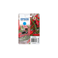 ORIGINAL Epson Cartuccia d'inchiostro ciano C13T09R24010 503 XL ~470 Seiten 6,4ml