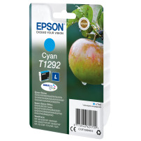 ORIGINAL Epson Cartuccia d'inchiostro ciano C13T12924012 T1292 ~470 Seiten 7ml