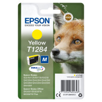ORIGINAL Epson Cartuccia d'inchiostro giallo C13T12844012 T1284 ~225 Seiten 3,5ml