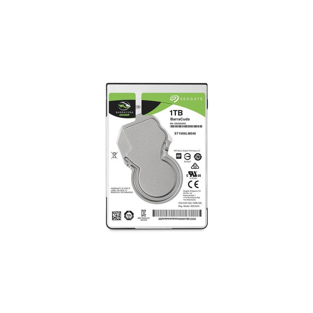 HD SEAGATE BARRACUDA 1TB GB SATA3 2.5" 9.5mm 5400 RPM 8mb cache - ST1000LM048