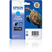 ORIGINAL Epson Cartuccia d'inchiostro ciano C13T15724010 T1572 XL ~2300 Seiten 25,9ml
