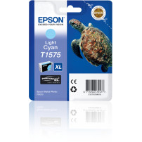ORIGINAL Epson Cartuccia d'inchiostro ciano (chiaro) C13T15754010 T1575 XL ~2300 Seiten 25,9ml