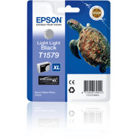 ORIGINAL Epson Cartuccia d'inchiostro lightlightblack C13T15794010 T1579 XL ~2300 Seiten 25,9ml