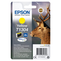 ORIGINAL Epson Cartuccia d'inchiostro giallo C13T13044012 T1304 XL ~765 Seiten 10,1ml