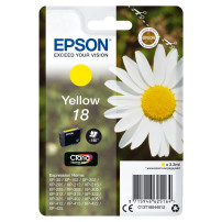 ORIGINAL Epson Cartuccia d'inchiostro giallo C13T18044012 18 ~180 Seiten 3,3ml standard