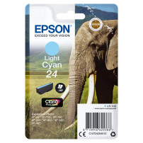 ORIGINAL Epson Cartuccia d'inchiostro ciano (chiaro) C13T24254012 24 ~360 Seiten 5,1ml