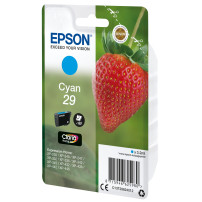 ORIGINAL Epson Cartuccia d'inchiostro ciano C13T29824012 29 ~180 Seiten 3,2ml C13T29824010