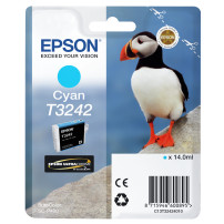 ORIGINAL Epson Cartuccia d'inchiostro ciano C13T32424010 T3242 ~980 Seiten 14ml